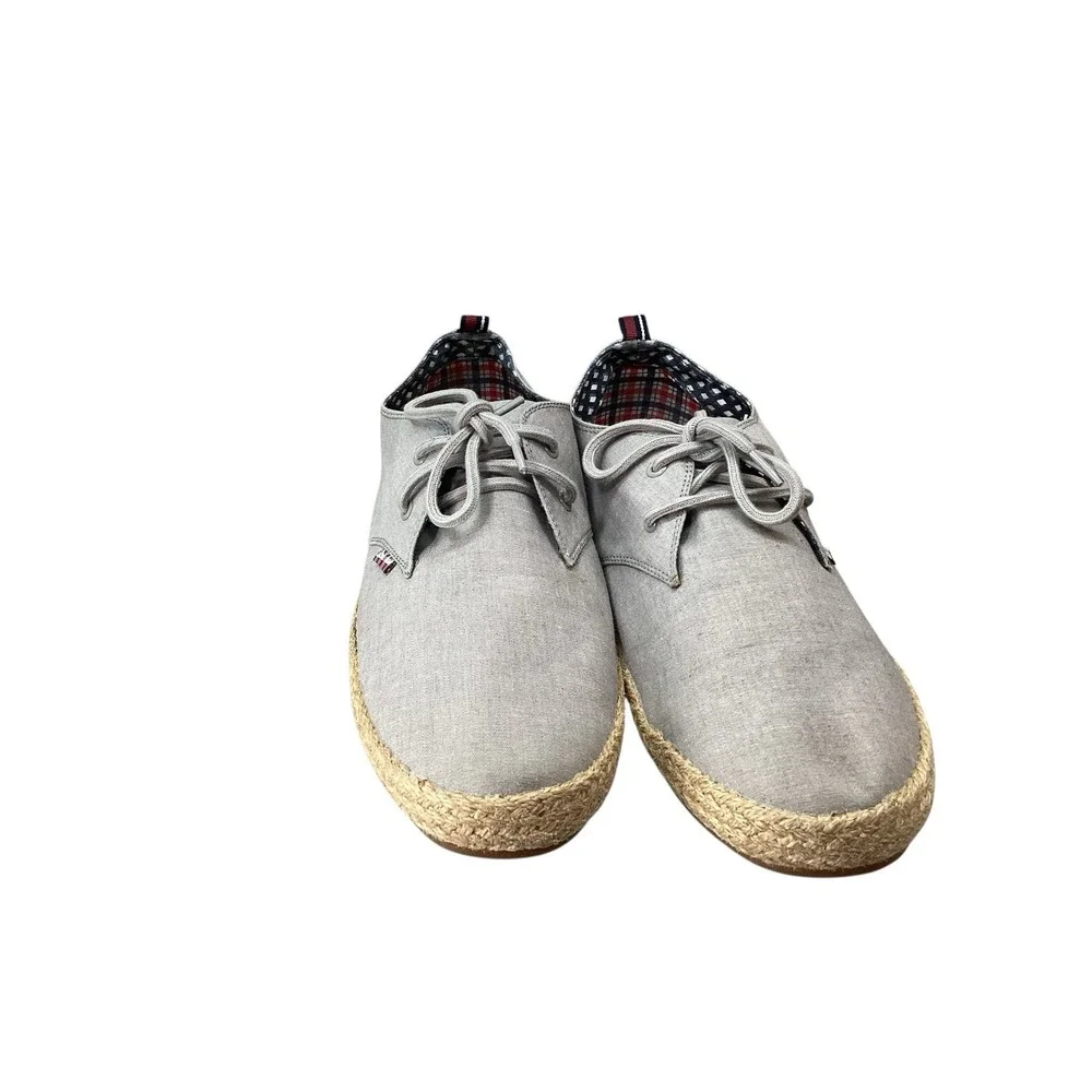 Ben Sherman Men's Oxfords Jenson Size‎ 13 Canvas Sneakers Jute Lifestyle Design